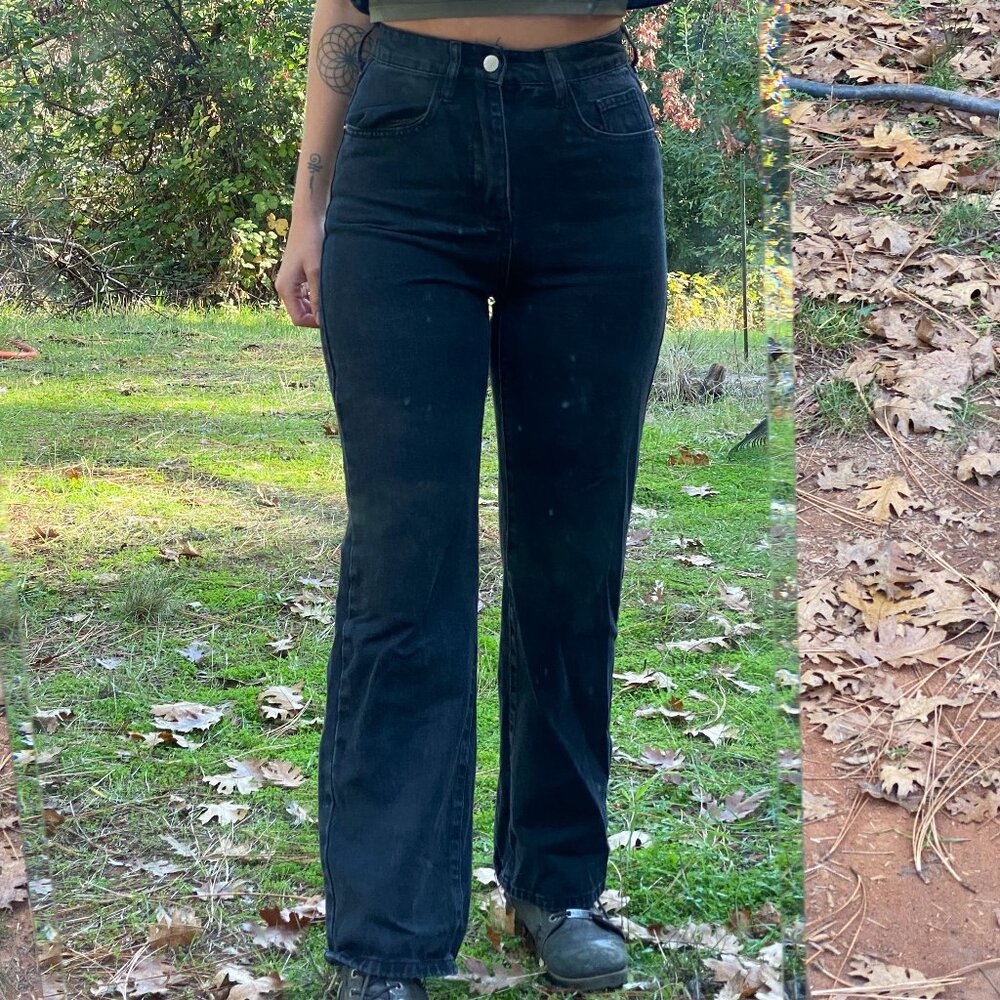 Wanderful High-waisted Black Jeans